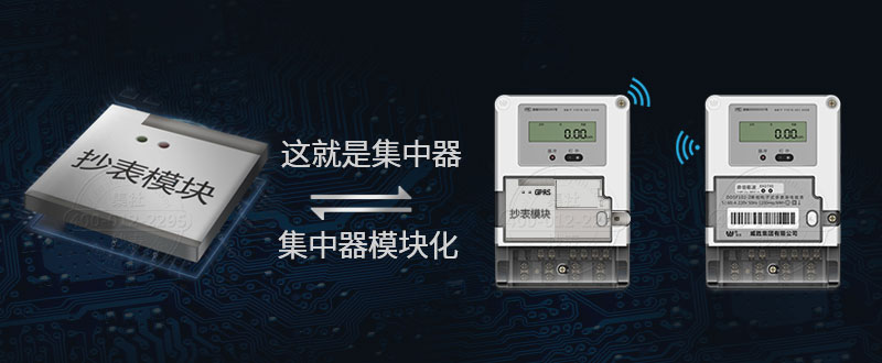 集社无线抄表系统抄表模块应用功能演示图