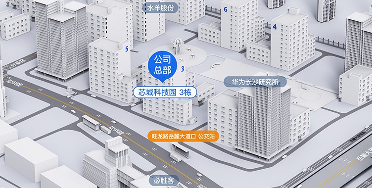 湖南集社软件技术有限公司地理位置